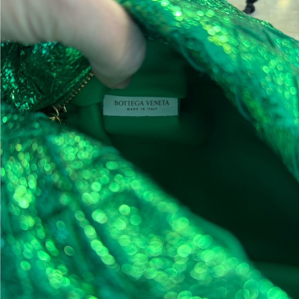 Bottega Veneta Jodie in Limited Metallic Green - Picture 3 of 6
